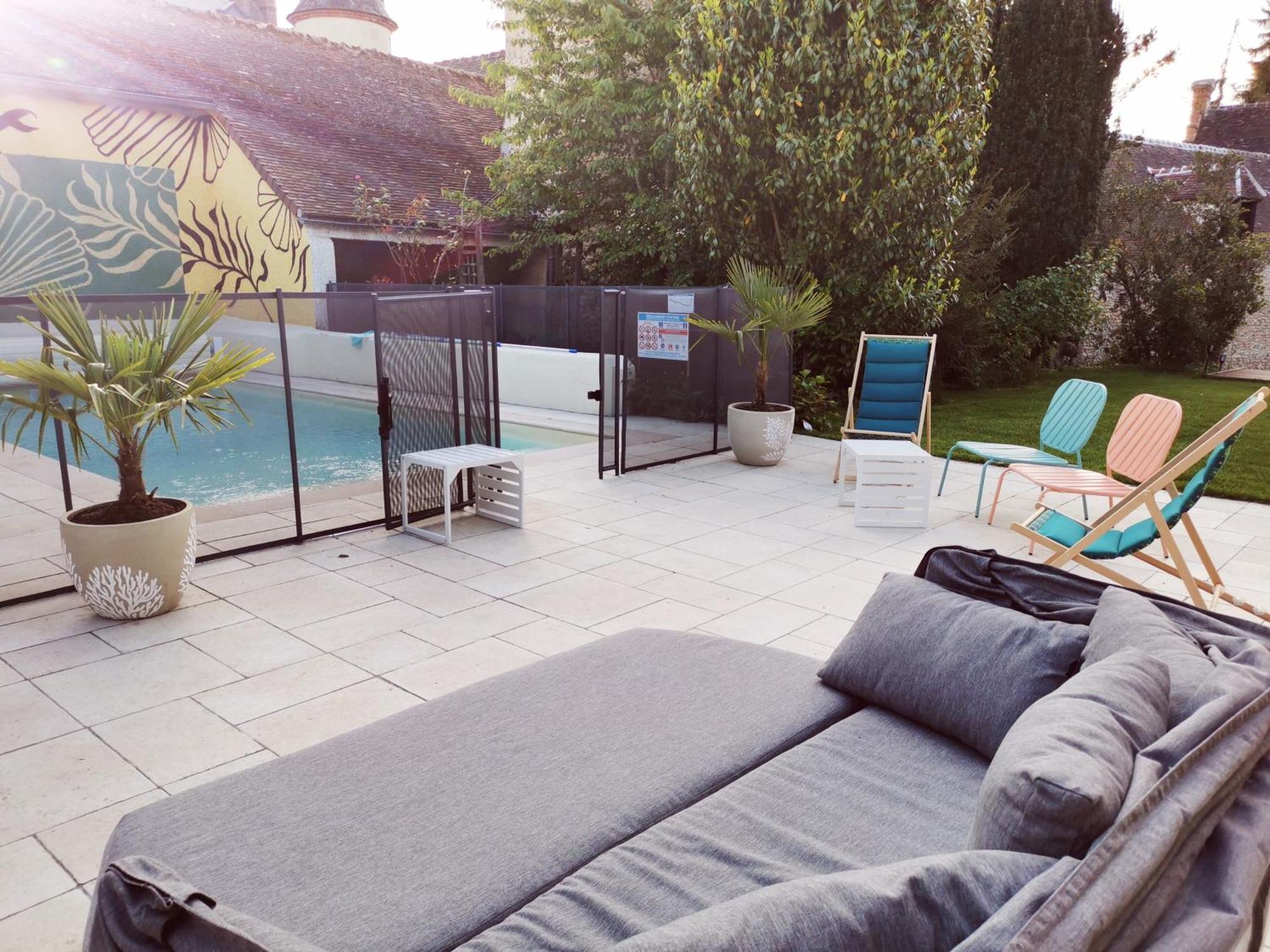 Domaine De Tardais, Ideal Famille Avec Piscine Et Nombreux Loisirs Senonches Exterior foto